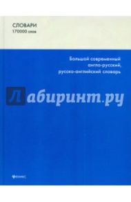 Большой современный англо-русский, русско-английский словарь. 170000 слов и словосочетаний / Сиротина Татьяна Александровна