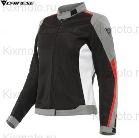 Мотокуртка женская Dainese Hydraflux 2 Air D-Dry, Черно-серо-красная