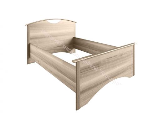 Кровать 0,9 м ЯН-37 "Янна" с низкой спинкой без ортопедического основания