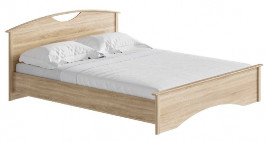 Кровать 1,4 м ЯН-32/Н "Янна" с низкой спинкой с настилом