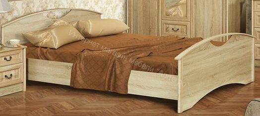 Кровать 1,6 м ЯН-16 "Янна" без ортопедического основания