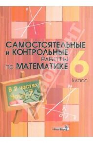 Математика. 6 класс. Самостоятельные и контрольные работы. В 2-х частях.  Часть 2