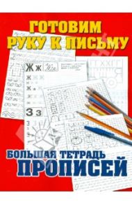 Готовим руку к письму. Большая тетрадь прописей