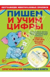 Пишем и учим цифры. Обучающие многоразовые прописи / Воронко Анна Владимировна