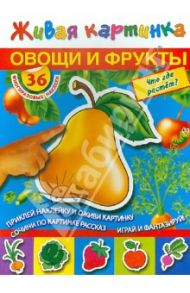 Живая картинка. Овощи и фрукты. Что где растет?