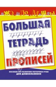 Большая тетрадь прописей. Прописи на лето. Пособие по развитию моторики руки для дошкольников / Нянковская Наталья Николаевна