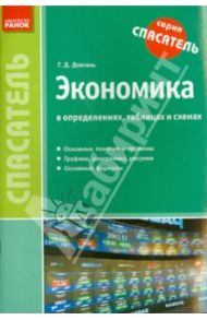 Экономика в определениях, таблицах и схемах / Довгань Галина Дмитриевна