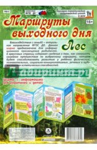 Маршрут выходного дня. Поход с ребенком в лес. Ширмы с информацией