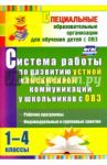 Система работы по развитию устной и письменной коммуникации у детей с ОВЗ. 1-4 классы. ФГОС / Бакисова Лариса Олеговна