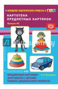 Предметные картинки для работы с детьми раннего дошкольного возраста. Картотека примерных. ФГОС / Литвинова Ольга Эдуардовна