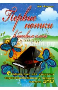 Первые нотки в басовом ключе. Сборник пьес / Торопова Наталья Михайловна