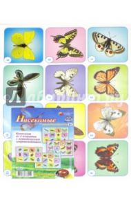 Комплект плакатов. Насекомые. 4 плаката. ФГОС. ФГОС ДО