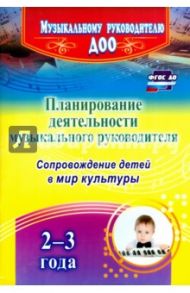 Планирование деятельности музыкального руководителя. Сопровождение детей 2-3 лет в мир культуры.ФГОС / Шубина Ольга Владимировна, Чайка Ирина Геннадьевна