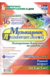 Музыкальное развитие детей 2-3 лет. Планирование деятельности. Сентябрь-май. 2-3 года. ФГОС / Петухова Анна Александровна