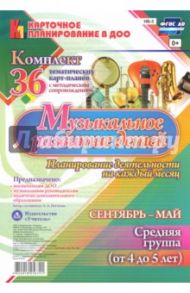 Музыкальное развитие детей 4-5 лет. Планирование деятельности на каждый месяц. Сентябрь-май. ФГОС / Петухова Анна Александровна