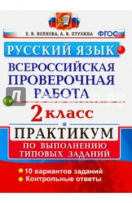 ВПР. Русский язык. 2 класс. Практикум по выполнению типовых заданий. ФГОС / Волкова Елена Васильевна, Птухина Александра Викторовна