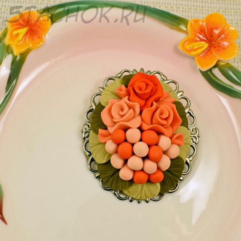 Брошь "Розы" (США)