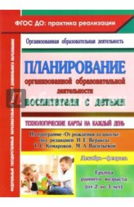Планирование организованной образовательной деятельности воспитателя с детьми. Гр.ран.возр. ФГОС ДО / Небыкова Ольга Николаевна