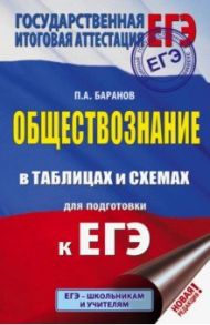 ЕГЭ Обществознание в таблицах и схемах. Справочное пособие / Баранов Петр Анатольевич