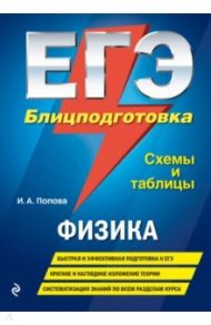 ЕГЭ. Физика. Блицподготовка (схемы и таблицы) / Попова Ирина Александровна