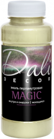 Эмаль Перламутровая, Универсальная Dali Decor Magic 0.25л Серебро, Бронза, Медь / Дали Декор Меджик