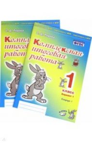 Комплексная итоговая работа. 1 класс. Вариант 1. Тетради 1 и 2. ФГОС / Перова Ольга Дмитриевна