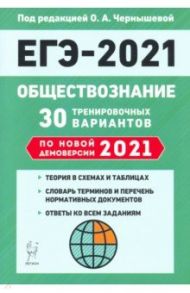 ЕГЭ 2021 Обществознание. 30 тренировочных вариантов по демоверсии 2021 года / Чернышева Ольга Александровна, Пазин Роман Викторович, Руденко Марина Николаевна