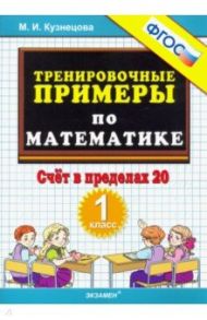 Тренировочные примеры по математике. 1 класс. Счёт в пределах 20. ФГОС / Кузнецова Марта Ивановна