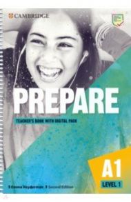 Prepare. 2nd Edition. Level 1. Teacher's Book with Digital Pack / Heyderman Emma