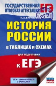 ЕГЭ. История России в таблицах и схемах для подготовки к ЕГЭ. 10-11 классы / Баранов Петр Анатольевич