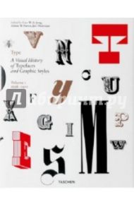 Type a visual history of typefaces and graphic styles. Vol. 1: 1628-1900 / Tholenaar Jan, Purvis Alston W.