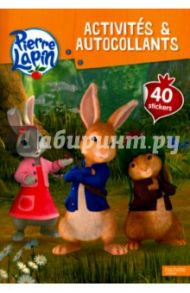 Pierre Lapin. Activites et autocollants