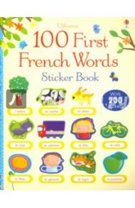 100 First French Words Sticker Book