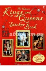 Kings and Queens Sticker Book Jubilee Ed / Courtauld Sarah, Davies kate