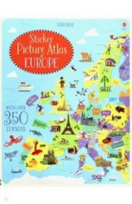 Sticker Picture Atlas of Europe / Melmoth Jonathan