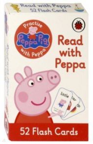 Peppa Pig. Read with Peppa (52 flashcards)