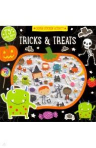 Tricks and Treats Puffy Sticker. Activity book