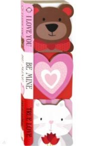 Chunky Set: I Love You (Valentine) 3 board books / Priddy Roger