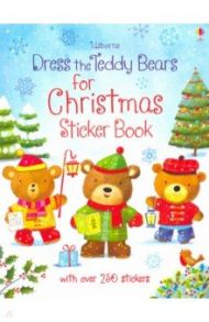 Dress the Teddy Bears for Christmas sticker book / Brooks Felicity