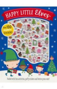 Happy Little Elves Puffy Sticker Activity book