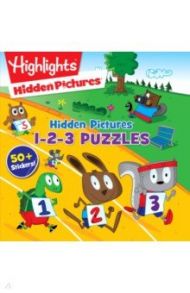 Hidden Pictures. 1-2-3 Puzzles