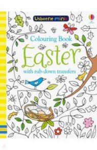 Easter colouring book with rub-down transfers / Smith Sam