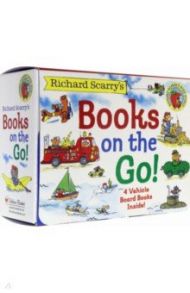 Richard Scarry's Books on the Go. 4 BOARD BOOKS / Scarry Richard