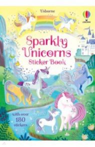 Sparkly Unicorns. Sticker Book