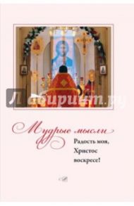 Мудрые мысли. Радость моя, Христос Воскресе!