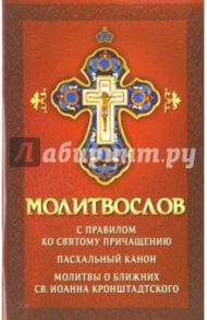 Молитвослов с правилом ко Святому Причащению. Пасхальный канон. Молитвы о ближних