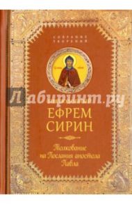 Толкование на Послания апостола Павла / Преподобный Ефрем Сирин