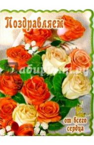 1Т-032/Поздравляем/открытка-гигант