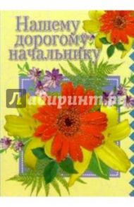 3Т-273/Нашему дорогому начальнику/открытка вырубка