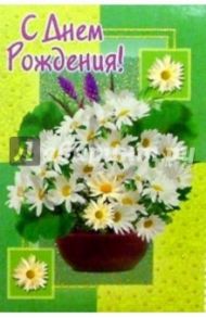 6Т-075/День рождения/открытка-вырубка